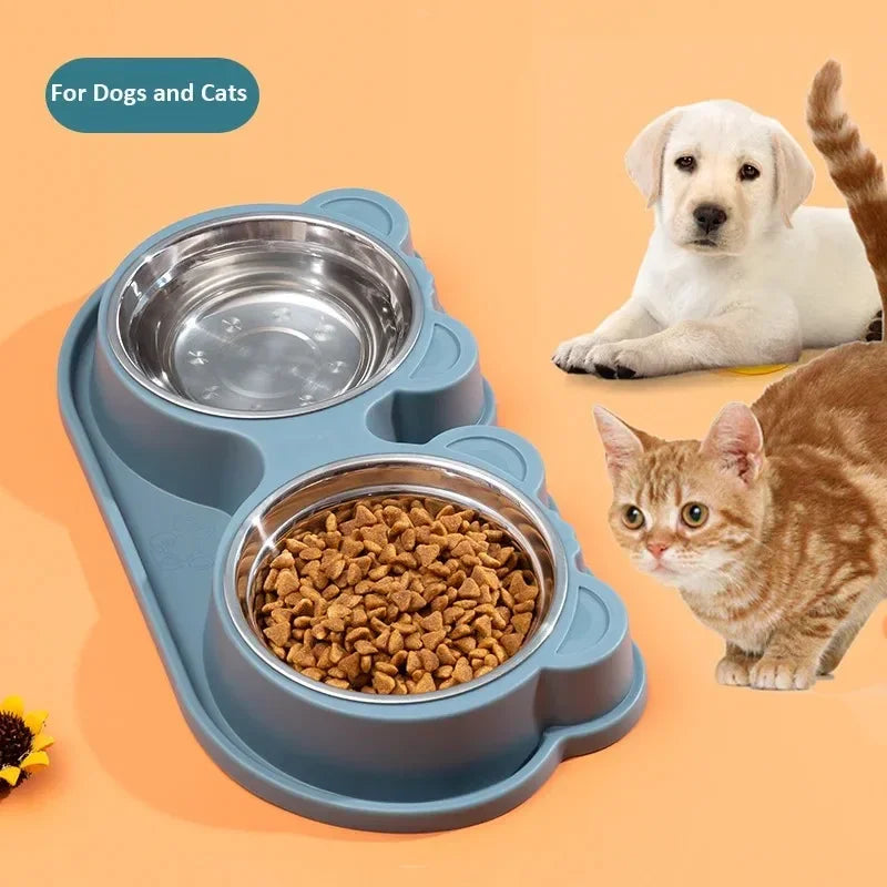 Double Dog Bowls