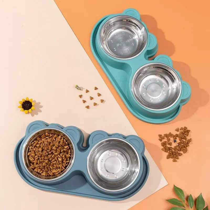 Double Dog Bowls
