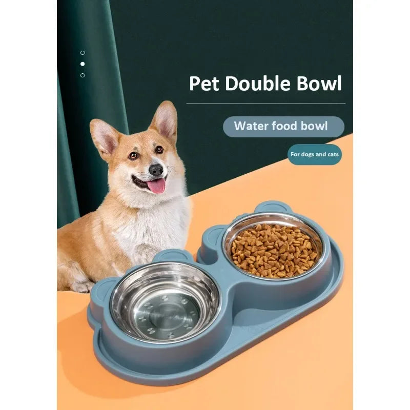 Double Dog Bowls