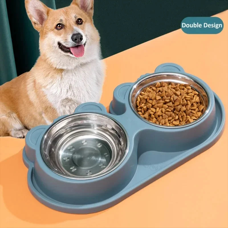 Double Dog Bowls